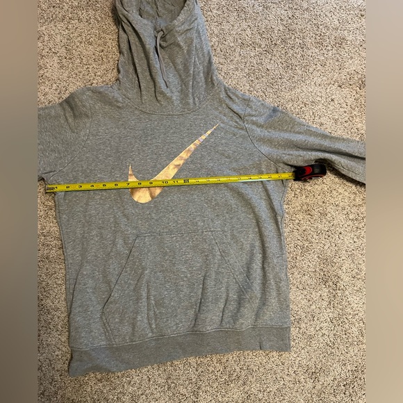Nike Gray Cowl Hoodie - Picture 9 of 9